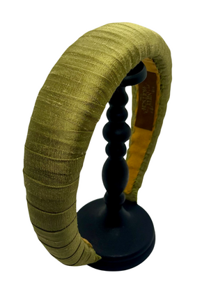 Melanie Croissant Headband Oregano Green