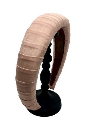 Melanie Croissant Headband Strawberry Sobert Pink