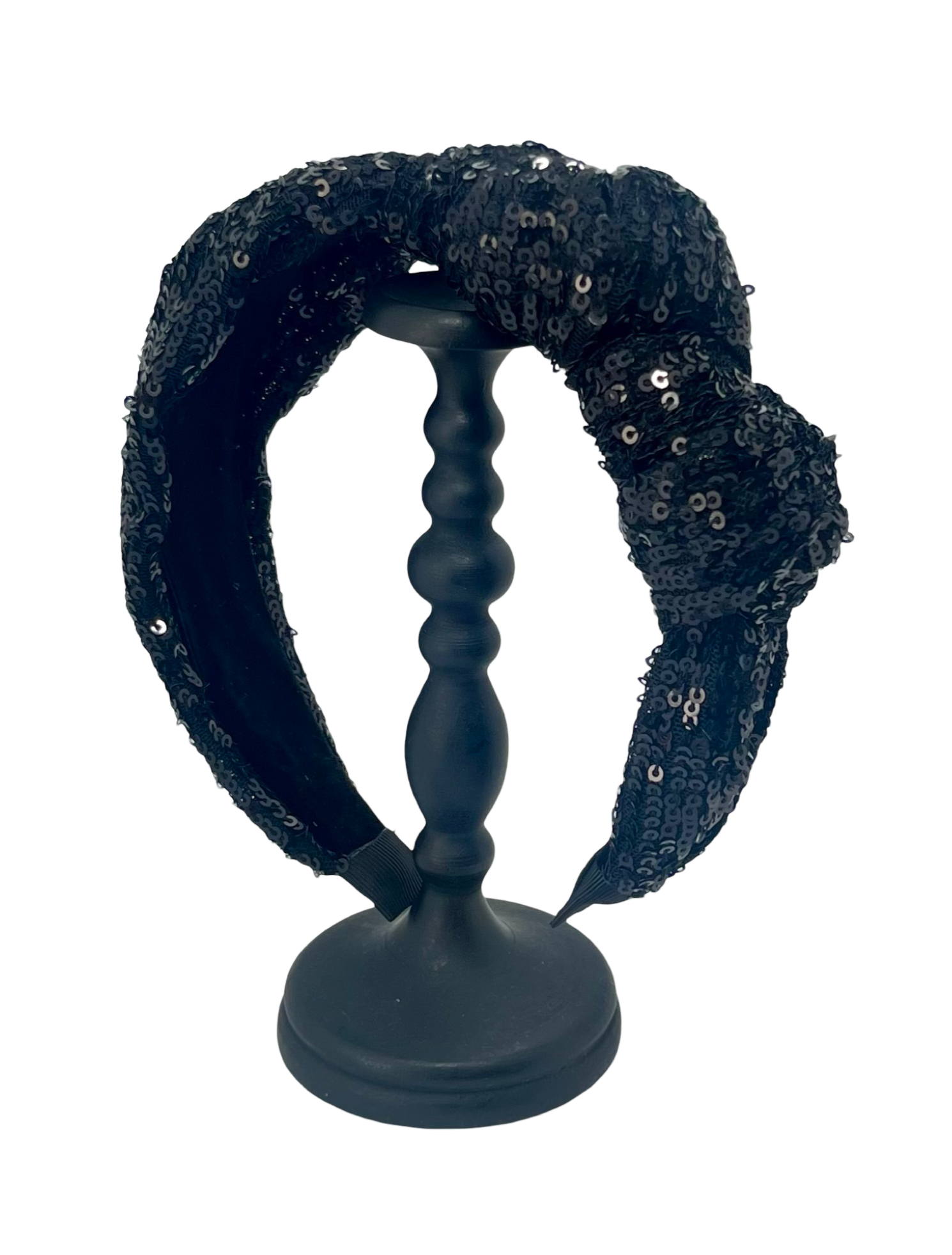 Emmie Flicker Knot Headband Noir