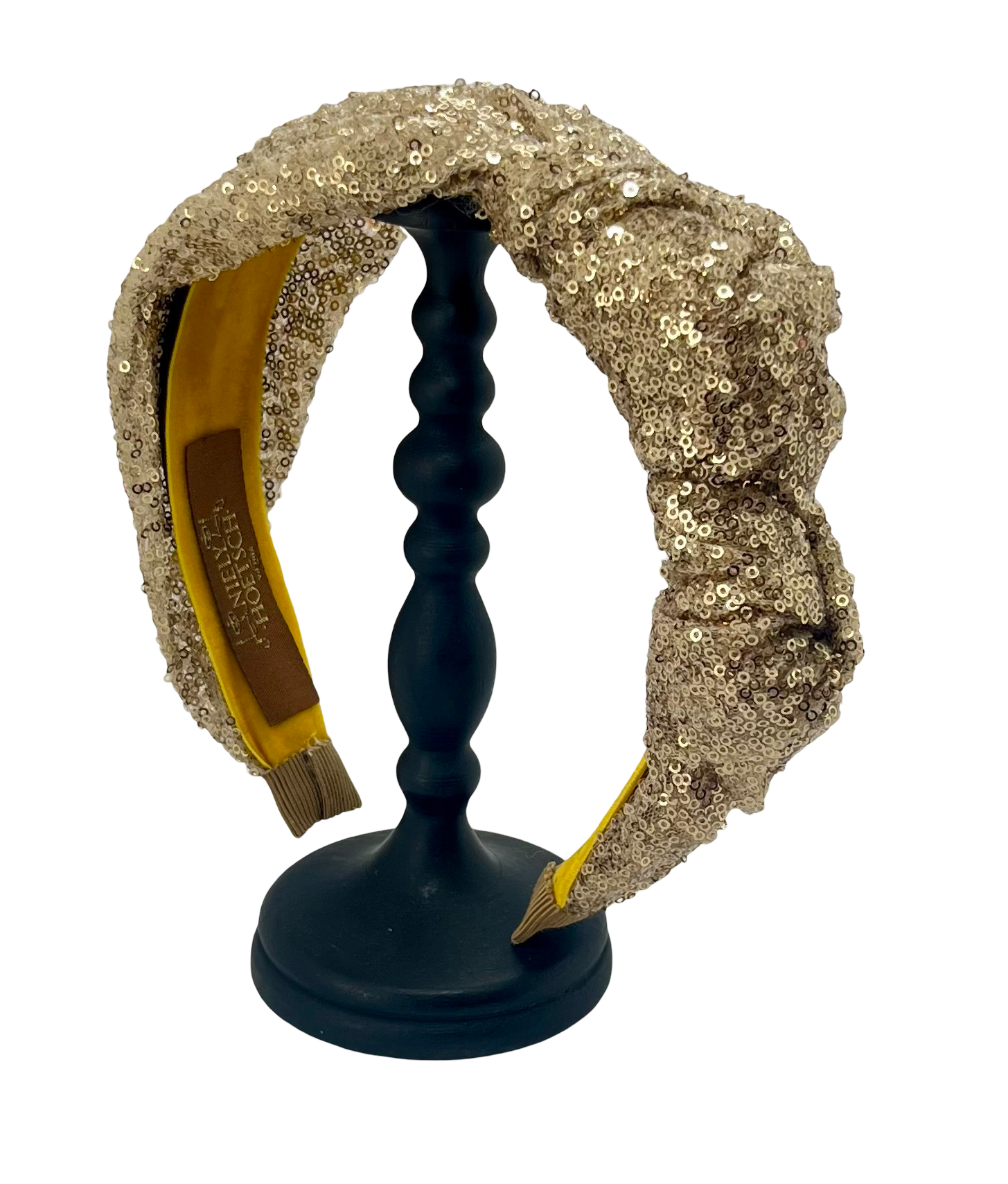 Emmie Flicker Knot Headband Gold