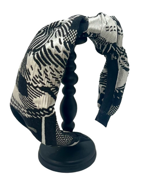 Merriwether Flicker Knot Headband Obsidian