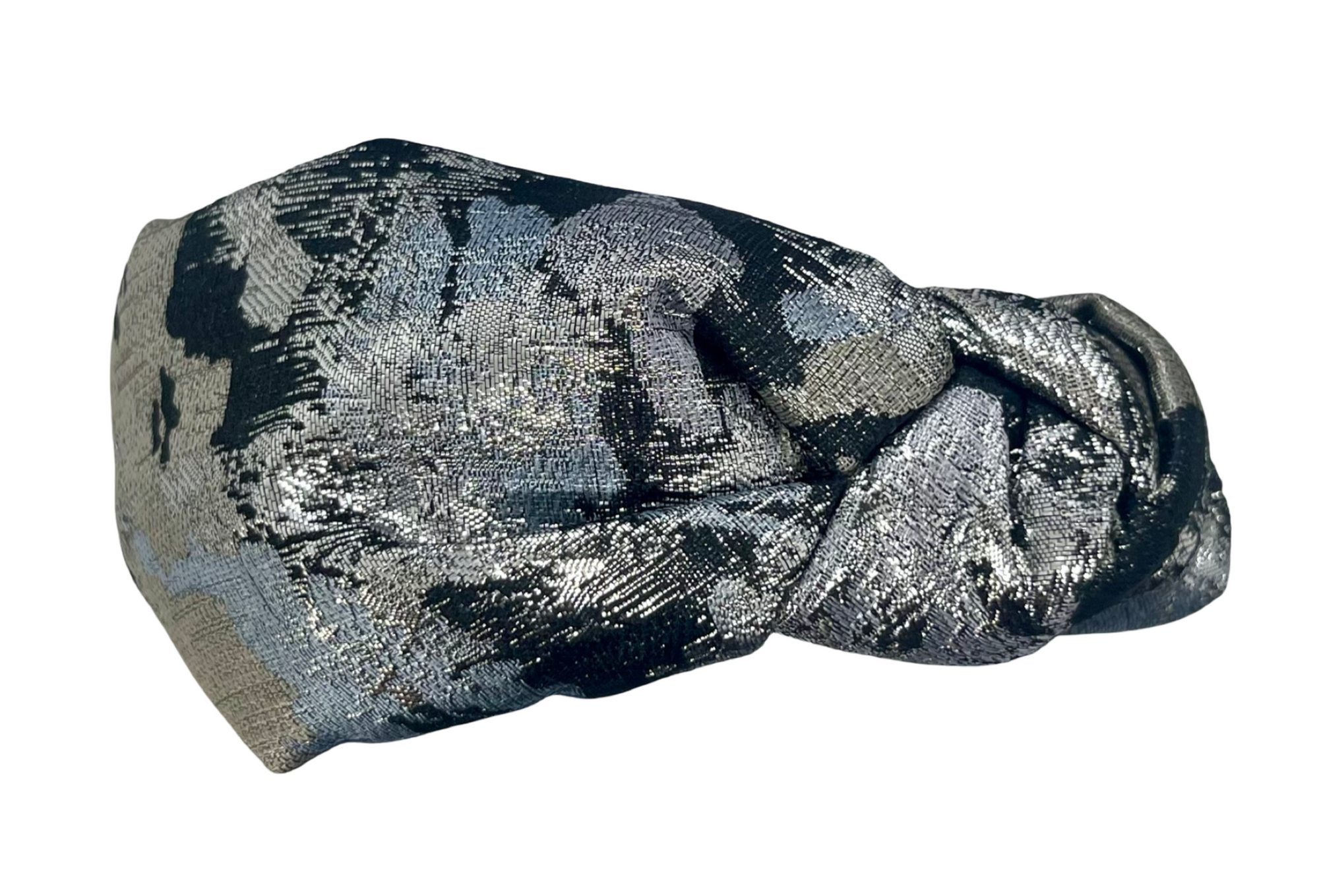 Merriwether Luster Knot Headband Mercury