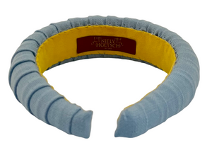 Mammy Croissant Headband Linien Columbia Blue