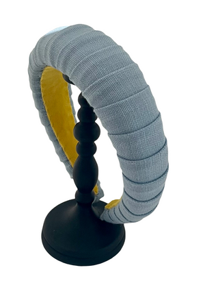 Mammy Croissant Headband Linien Columbia Blue