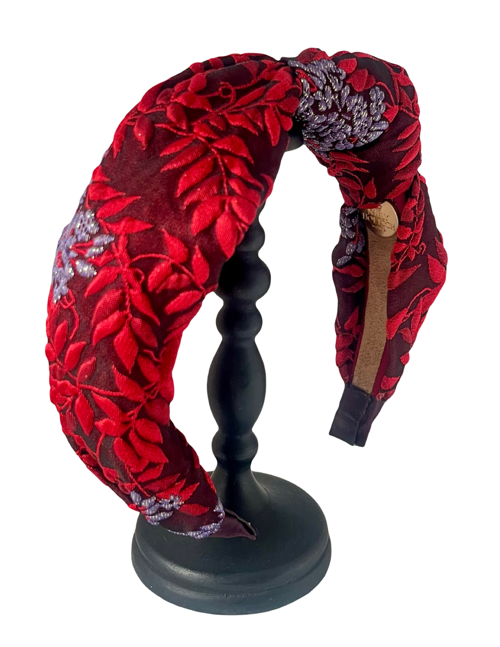 Merriwether Luster Knot Headband Baroque Bloom