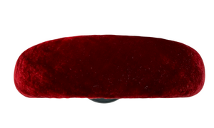 Scarlett Padded Headband Silk Velvet Bordeaux