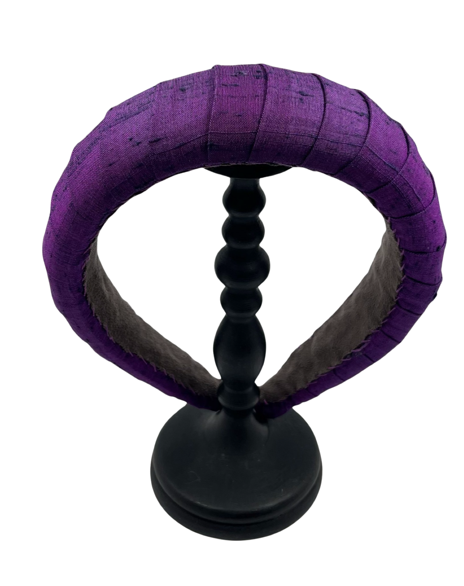 Melanie Croissant Headband Midnight Purple