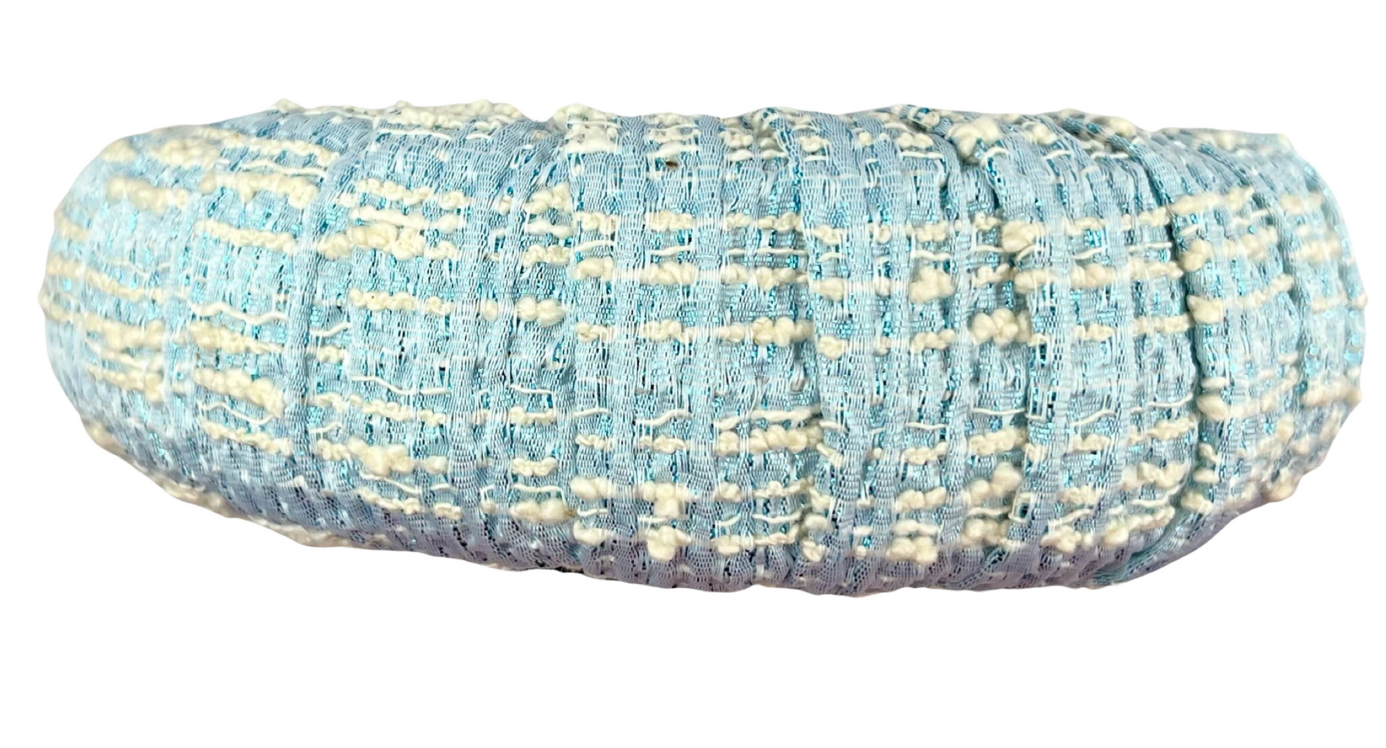 Prissy Croissant Headband Glitz Blue