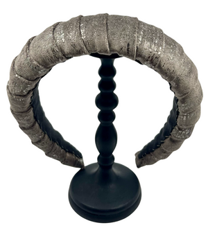 Merriwether Croissant Headband Glitz Grey