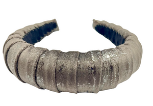 Merriwether Croissant Headband Glitz Grey