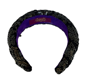 Emmie Padded Headband Black