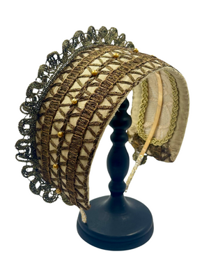 Goldreifen Pure Gold Bronze in Latte Gold & Lurex Trim