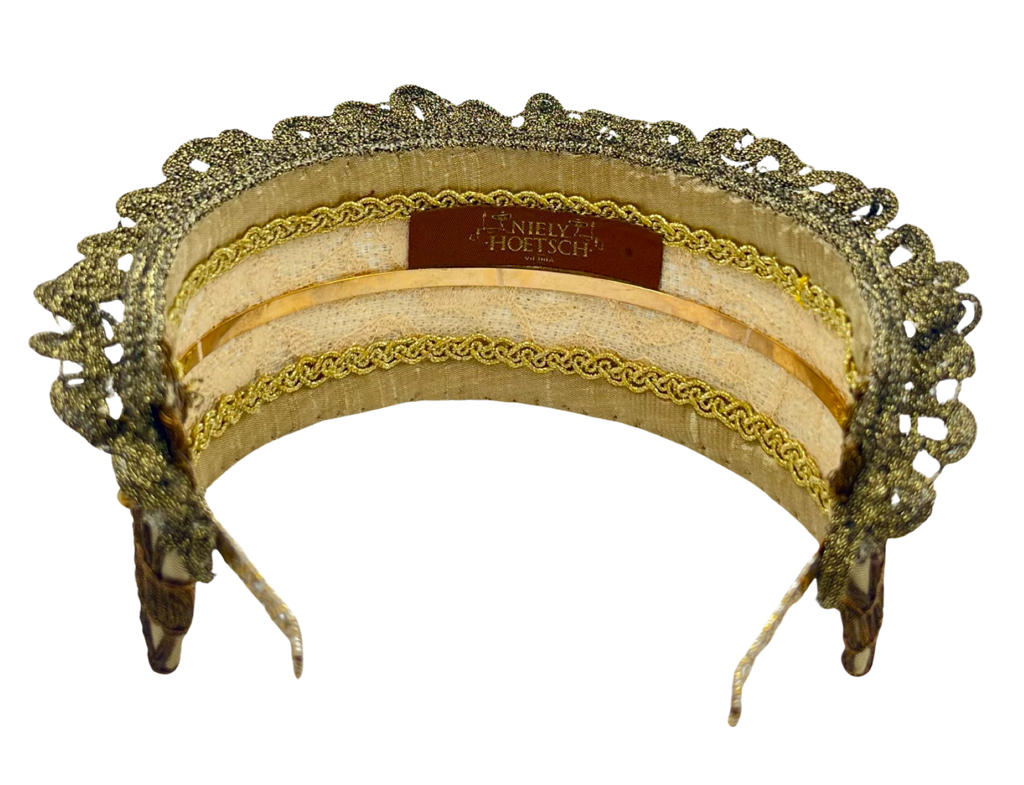 Goldreifen Pure Gold Bronze in Latte Gold & Lurex Trim