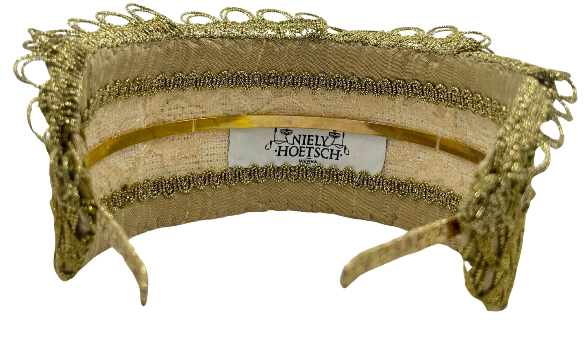 Goldreifen Pure Gold Looped Lurex & Latte Gold