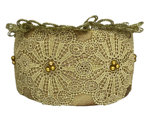 Goldreifen Pure Gold Mandala Florals in Cold Gold