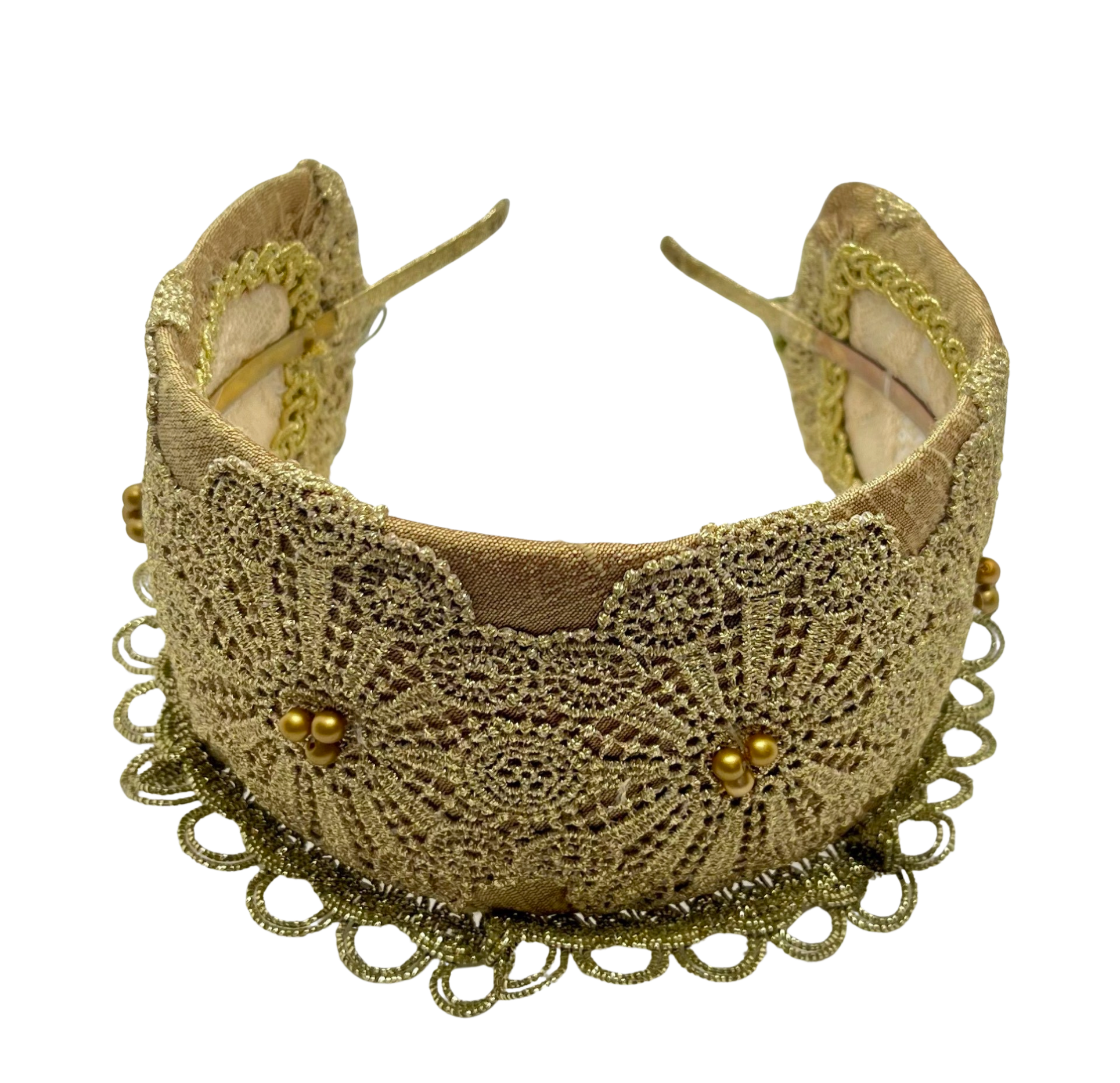 Goldreifen Pure Gold Mandala Florals in Cold Gold