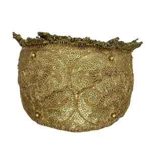Goldreifen Pure Gold Indian Embroidery & Sculpted Shine