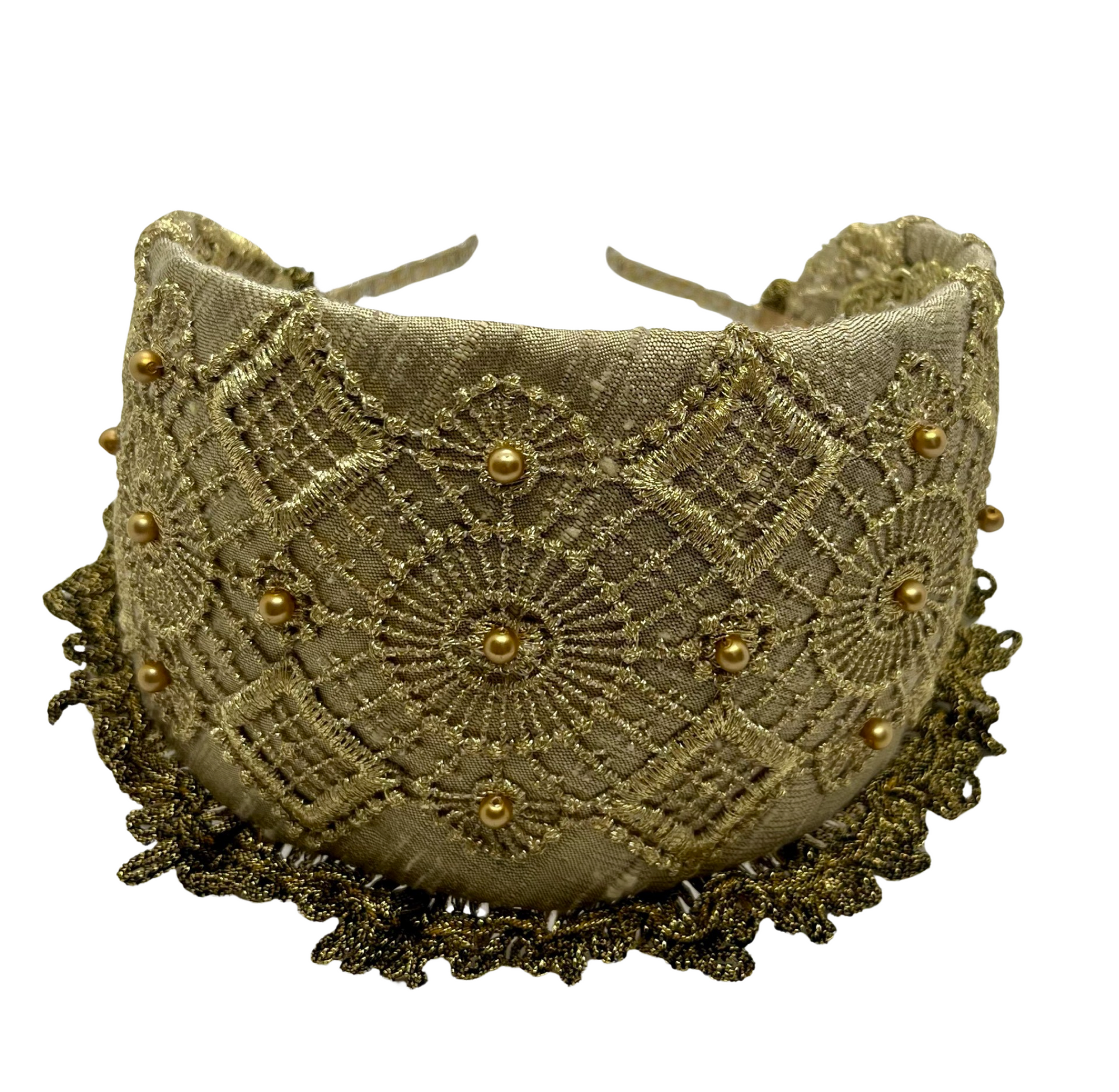 Goldreifen Pure Gold Geometric Italian Lurex