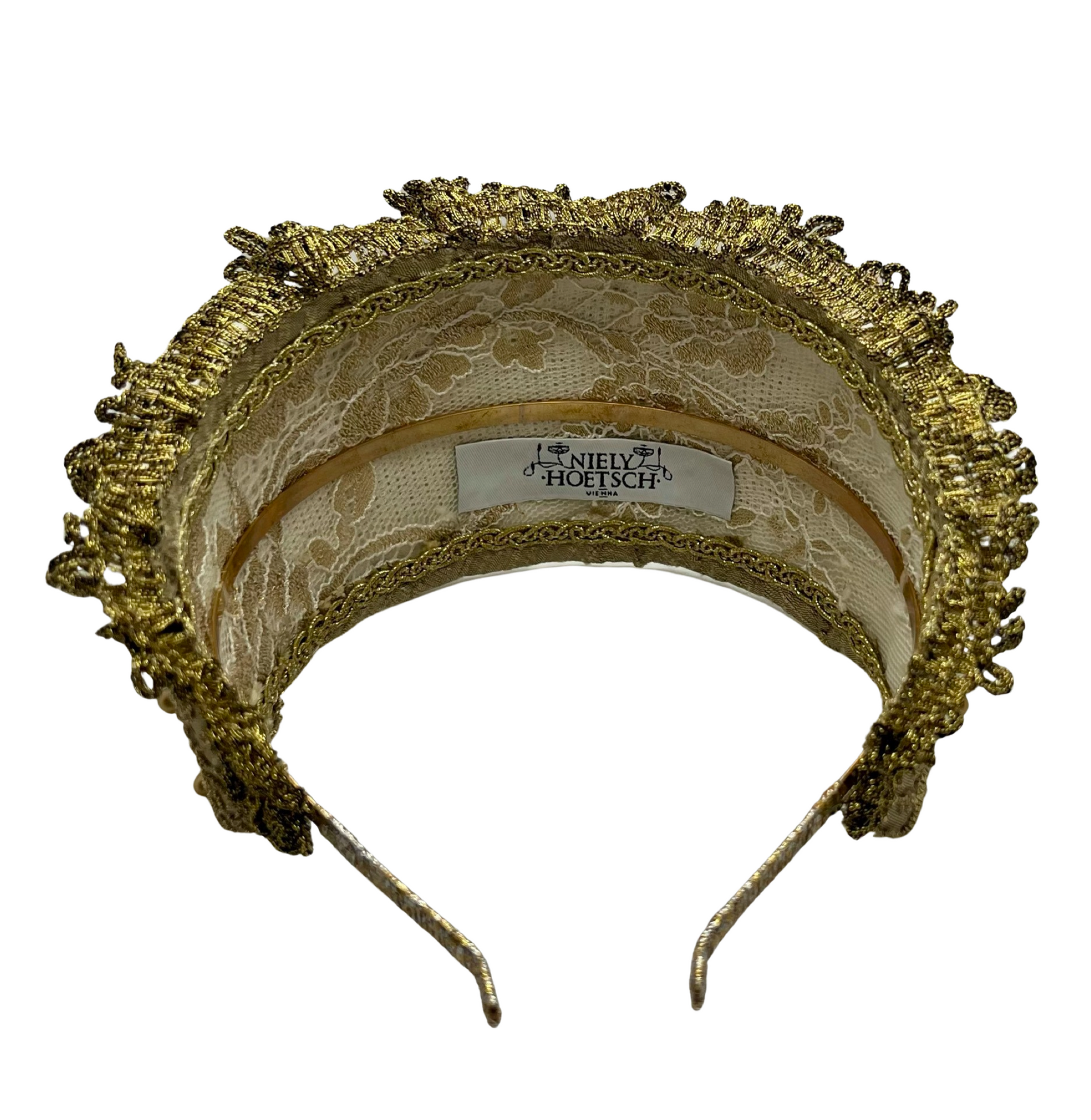 Goldreifen Pure Gold Geometric Italian Lurex