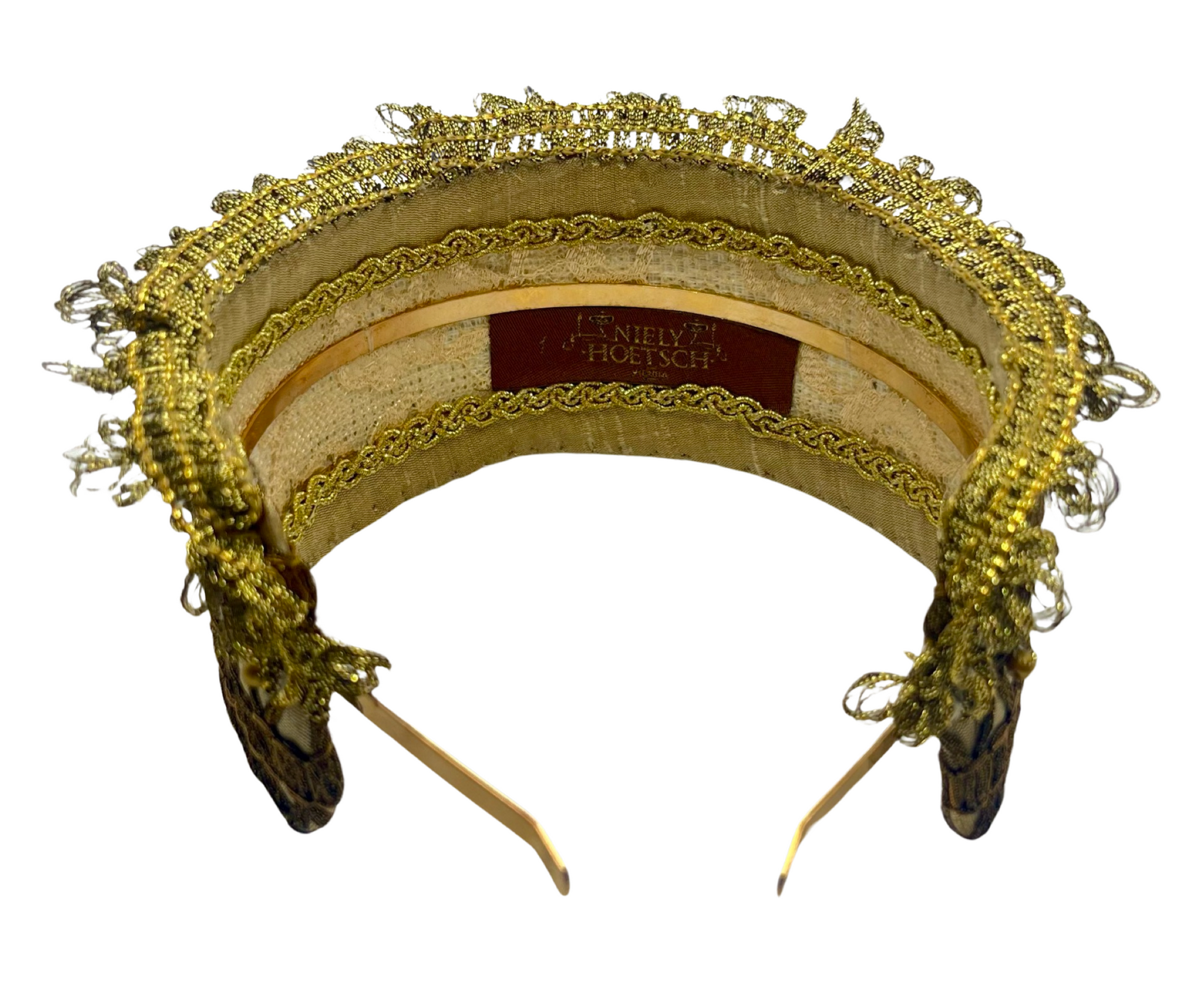 Goldreifen Pure Gold Bronze in Latte Gold & Lurex Trim