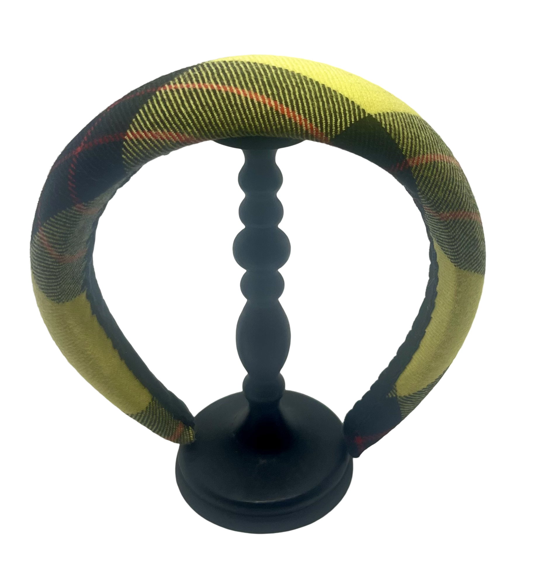 Suellen Padded Headband Plaid As If