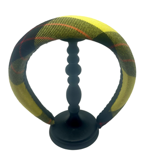 Suellen Padded Headband Plaid As If