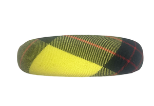 Suellen Padded Headband Plaid As If