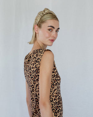 Emmie Flicker Knot Headband Gold