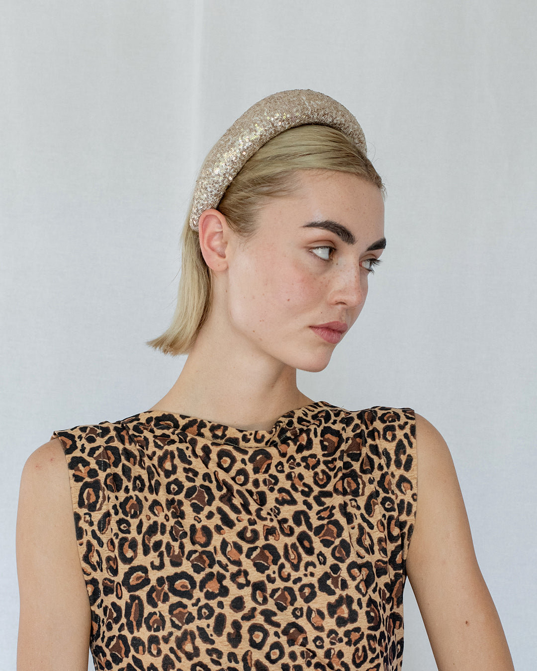 Emmie Padded Headband Gold