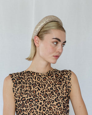 Emmie Padded Headband Gold