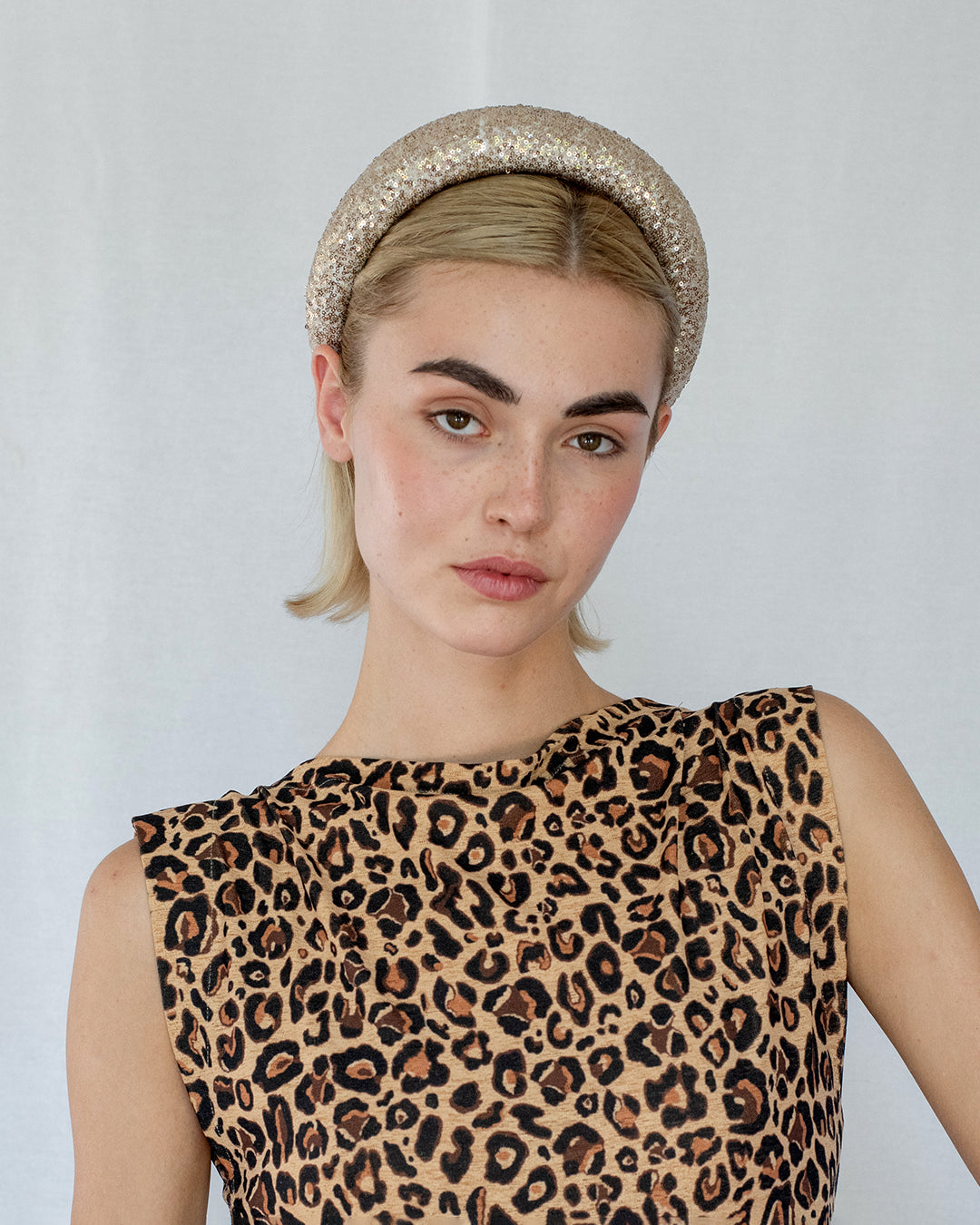 Emmie Padded Headband Gold