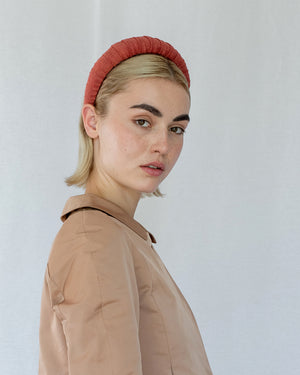 Mammy Croissant Headband Burnt Umber