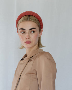 Mammy Croissant Headband Burnt Umber