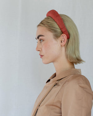 Mammy Croissant Headband Burnt Umber
