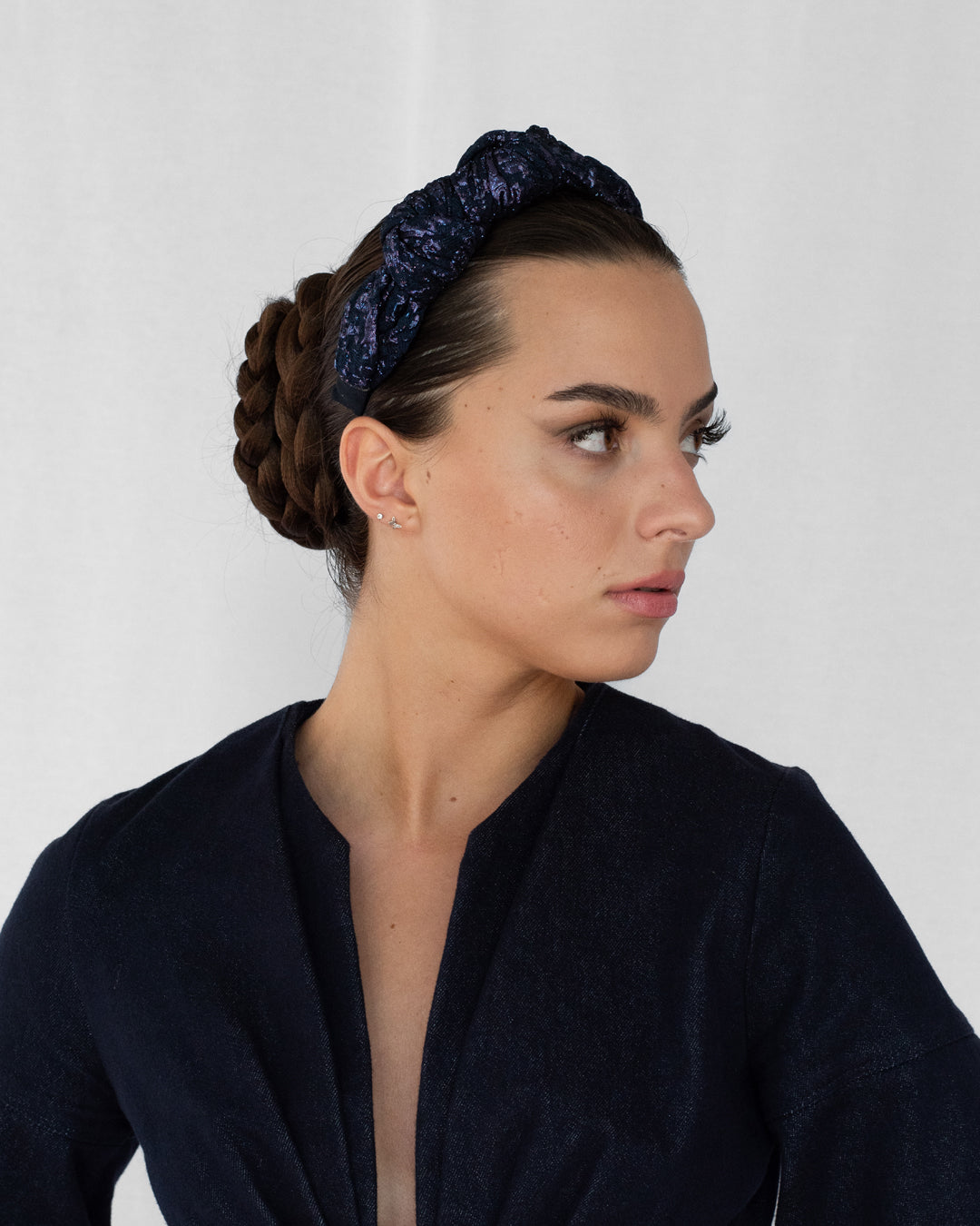 Merriwether Luster Knot Headband Eclipse