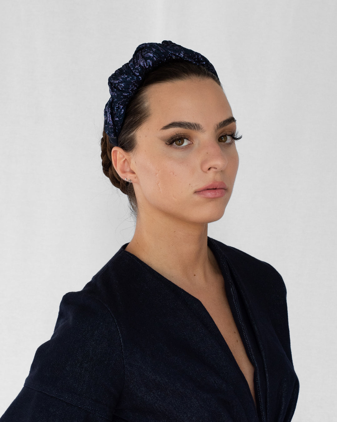 Merriwether Luster Knot Headband Eclipse