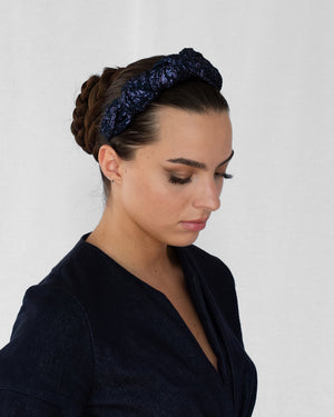 Merriwether Luster Knot Headband Eclipse