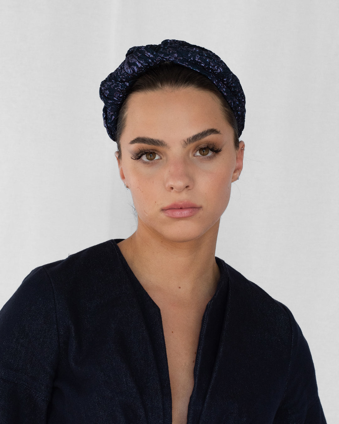 Merriwether Luster Knot Headband Eclipse