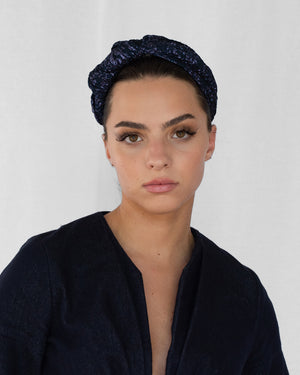 Merriwether Luster Knot Headband Eclipse