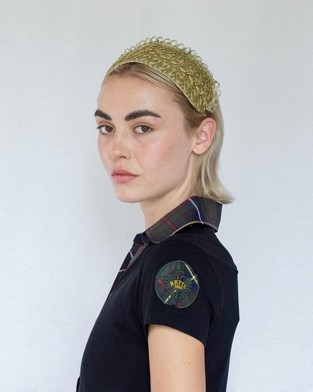 Goldreifen Pure Gold Looped Lurex & Latte Gold