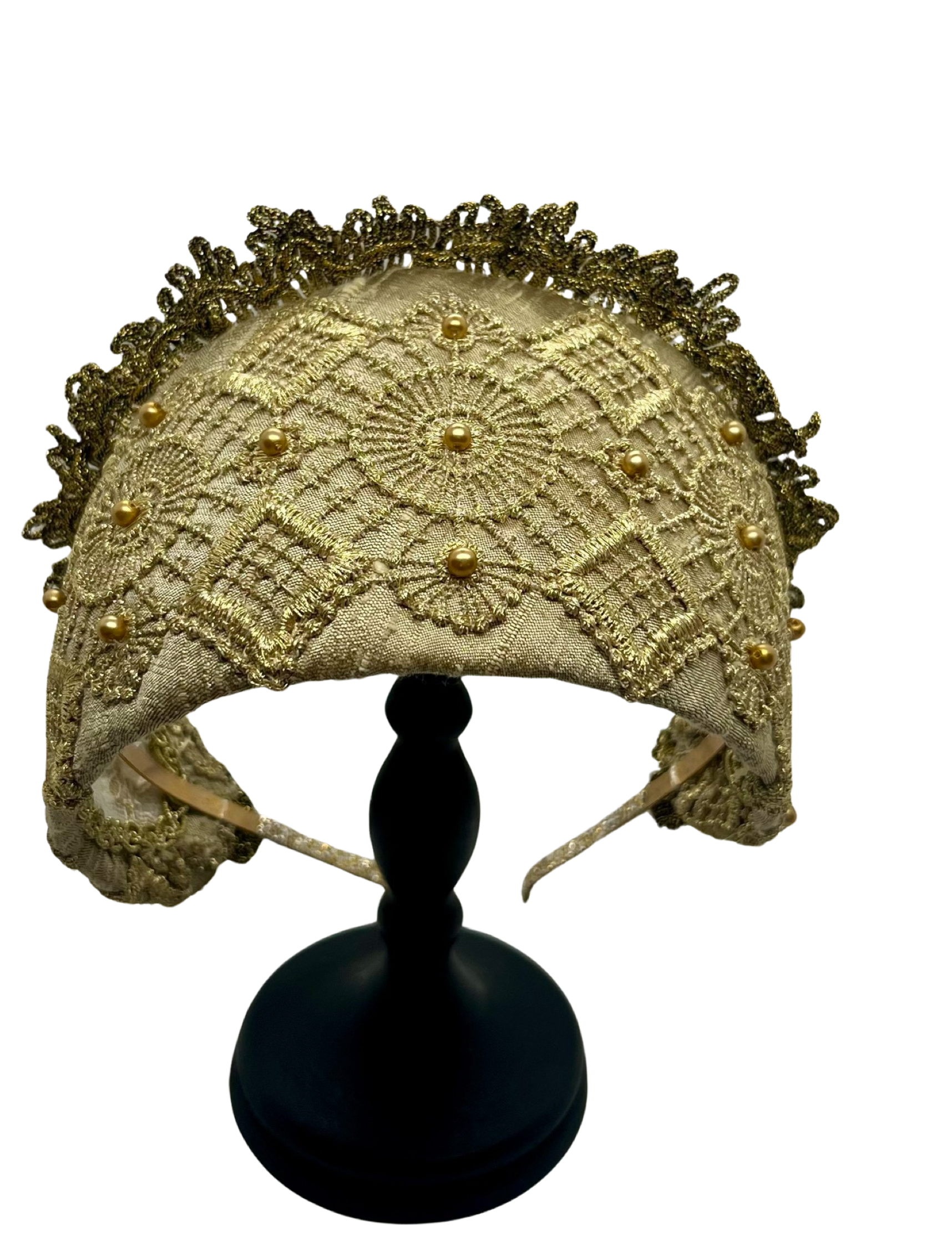 Goldreifen Pure Gold Geometric Italian Lurex