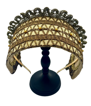 Goldreifen Pure Gold Bronze in Latte Gold & Lurex Trim