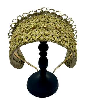 Goldreifen Pure Gold Looped Lurex & Latte Gold