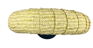 Prissy Croissant Headband Glitz Yellow